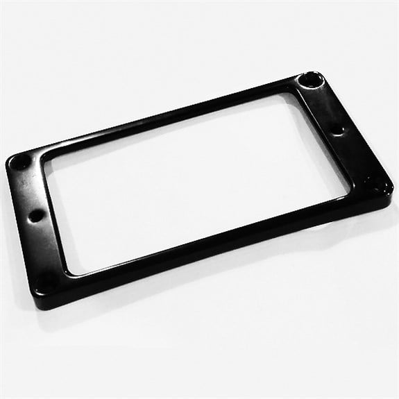 Partsland LP Humbucker Metal Manyetik Çerçevesi Siyah - Bombeli - Sap