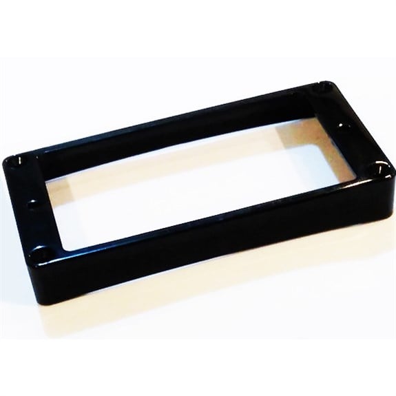 Partsland LP Humbucker Metal Manyetik Çerçevesi Siyah - Bombeli - Köprü