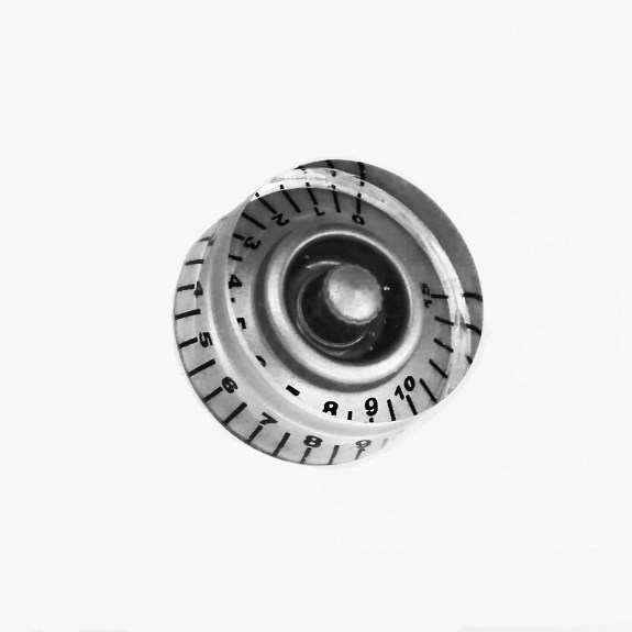 Partsland KN022 Speed Knob Şeffaf Gümüş Renk