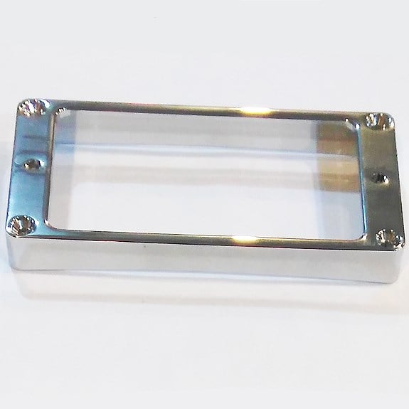 Partsland LP Humbucker Metal Manyetik Çerçevesi Krom - Bombeli - Köprü