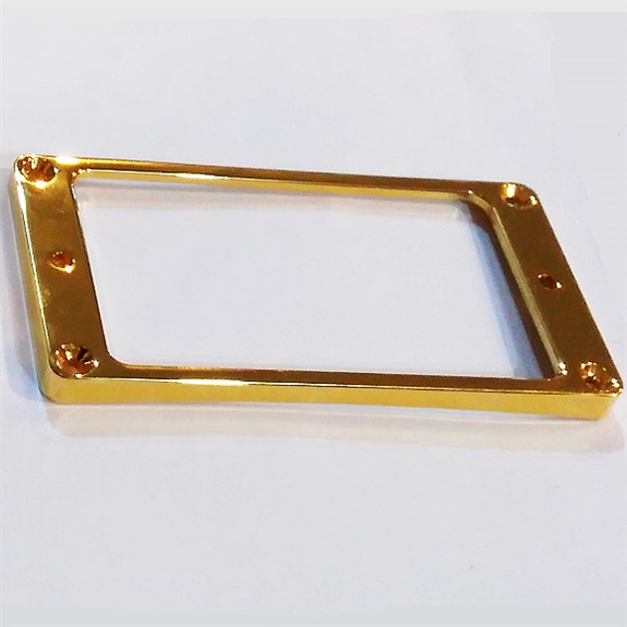 Partsland LP Humbucker Metal Manyetik Çerçevesi Altın - Bombeli - Sap