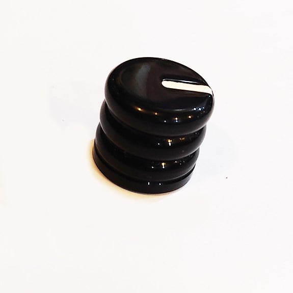 Partsland MKB001BK Siyah Kaplama Metal Knob