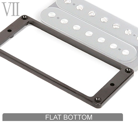 Partsland MT70F 7 Tel Humbucker Manyetik Çerçevesi Siyah Düz