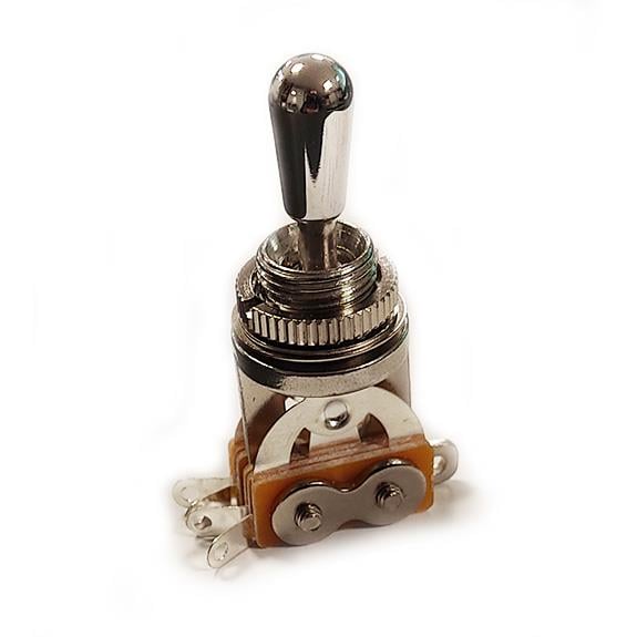 Partsland TGS101CR 3 Yollu Les Paul Toogle Switch Krom