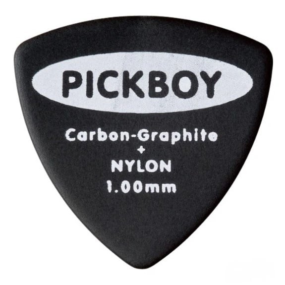 Pickboy GP22T100 Carbon Graphite Nylon Triangle 1,0mm Pena Seti 10 Adet