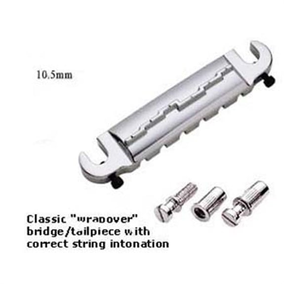S.I.C BM116CR T.O.M Tailpiece Wrapover Sistem Krom