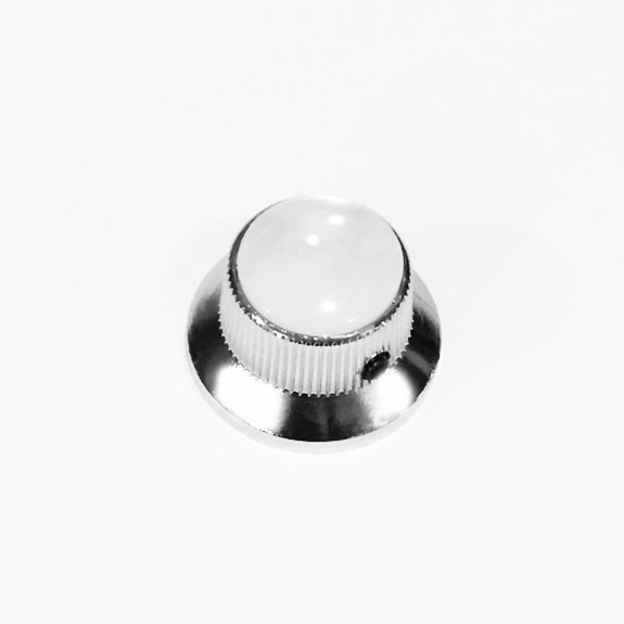 S.I.C NP02CR Alyanlı Metal Knob Krom - Gerçek Sedef 
