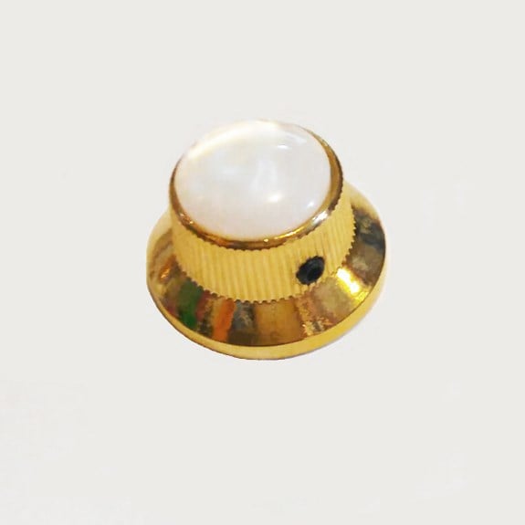 S.I.C NP02GD Alyanlı Metal Knob Altın - Gerçek Sedef 