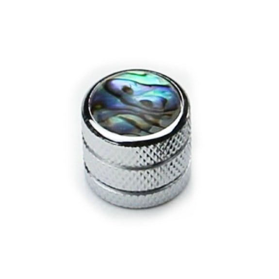 S.I.C NP11CR Metal Knob Krom - Gerçek Abalone Sedef 