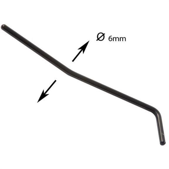 S.I.C PA009BK Tremolo Kolu Siyah (6mm)