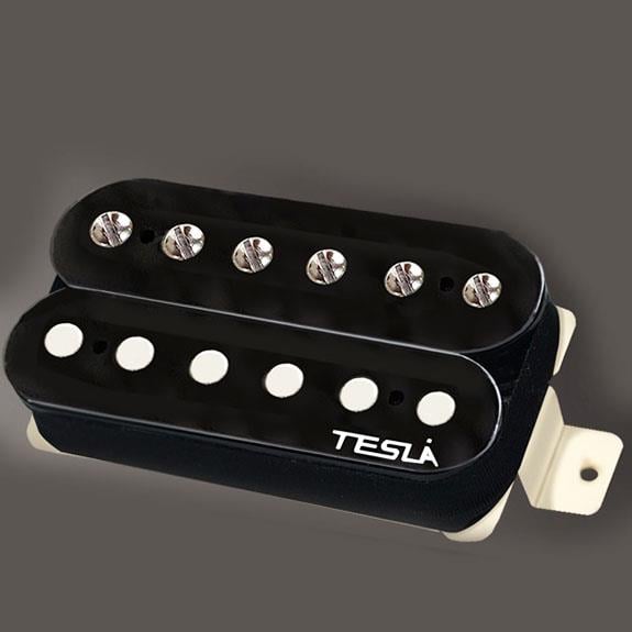 Tesla Plasma X1 Alnico 5 Humbucker Manyetik Köprü Siyah