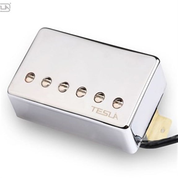 Tesla Plasma X1 Alnico 5 Humbucker Manyetik Krom Sap