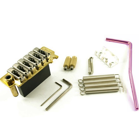 Wilkinson WVS50IIKGD Elektro Gitar Tremolo Köprü Seti Altın