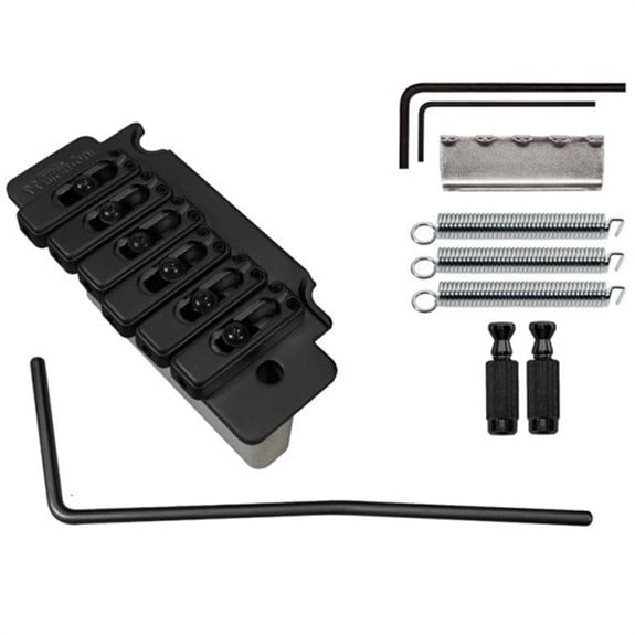 Wilkinson WVS50KBK Elektro Gitar Tremolo Köprü Seti Siyah