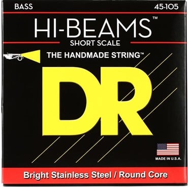 DR Hi Beams SMR-45 Bas Gitar Short Scale 45-105 Uzun Ömürlü Takım Tel (El yapımı)