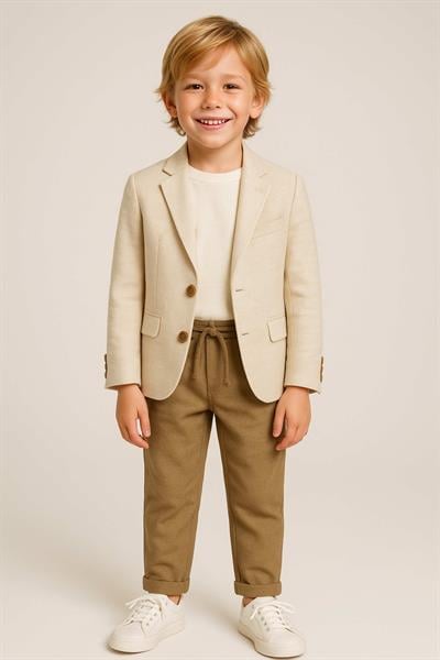 Erkek Çocuk Şantuklu Ceketli Takım 9-14 Yaş 126631
