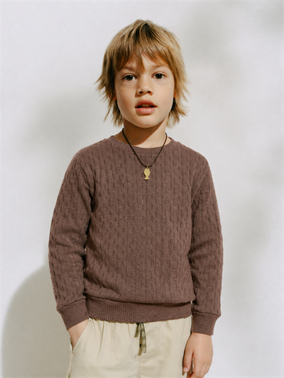 325325Erkek Çocuk Nokta Jakarlı Sweatshirt 9-14 Yaş -325325
