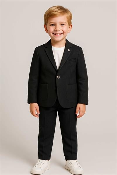 Erkek Çocuk Ceketli Dikine Şantuklu Takım 9-14 Yaş 126637
