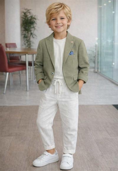 Erkek Çocuk Şantuklu Ceketli Takım 9-14 Yaş 126631