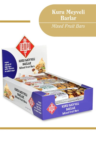 5li Meyveli Bar Lezzet Paketi x 10 Adet (5 çeşit)