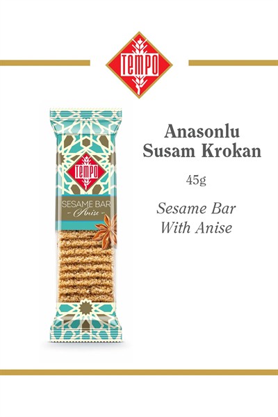 Anasonlu Susam Krokan 45 g x 12 Adet