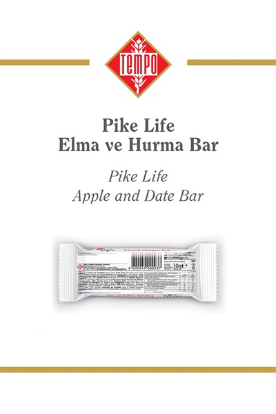 Elma Hurma Fındık Bar 30 g x 12 Adet