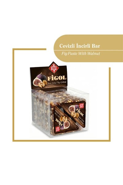 Figol Cevizli İncirli Bar Üçgen 40 g x 12 Adet