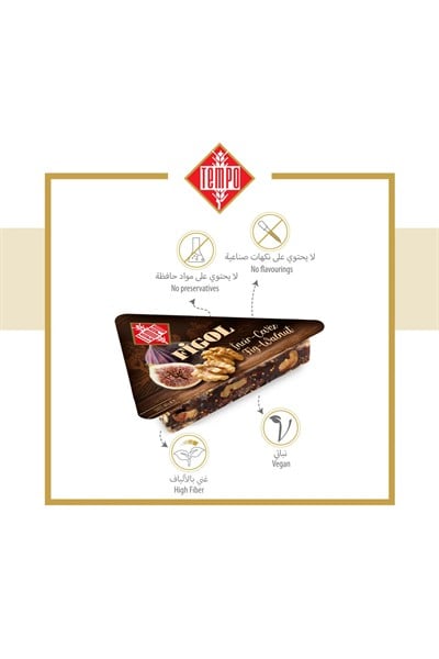 Figol Cevizli İncirli Bar Üçgen 40 g x 12 Adet