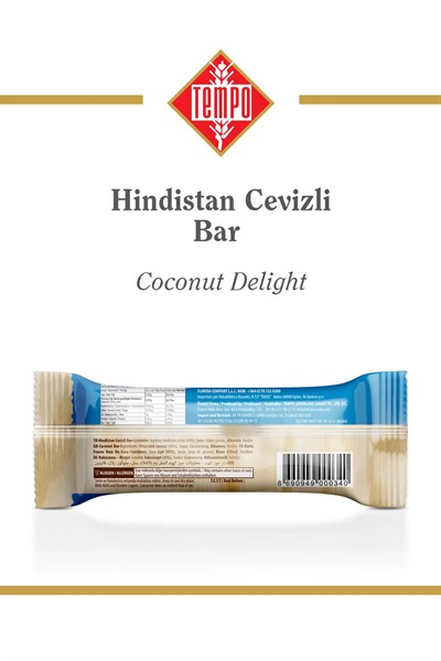 Hindistan Cevizli Bar 32 g x 12 Adet
