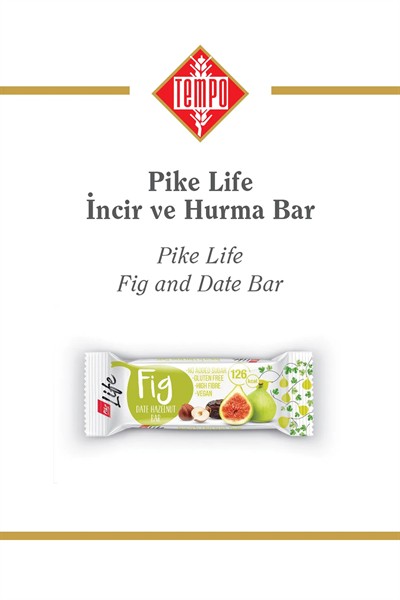 İncir Hurma Fındık Bar 30 g x 12 Adet