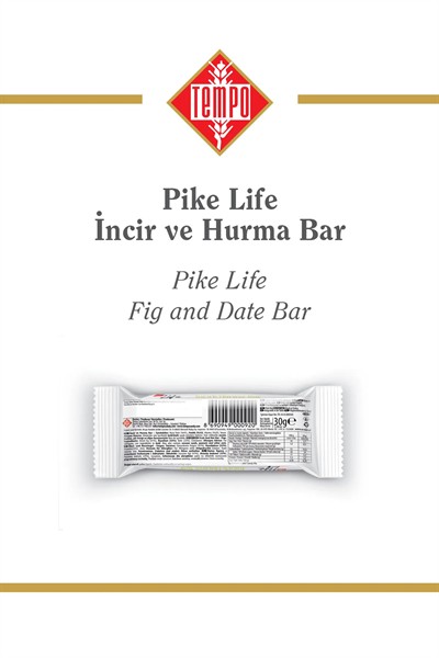 İncir Hurma Fındık Bar 30 g x 12 Adet