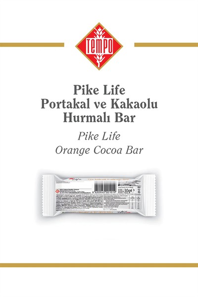 Kakaolu Portakallı Bar 30 g x 12 Adet