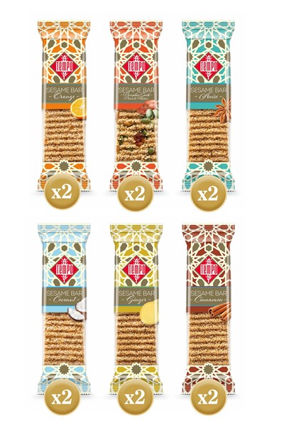 Karma 45 g Susam Krokan Kutu x 12 Adet (6 Çeşit)