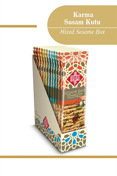 Karma 45 g Susam Krokan Kutu x 12 Adet (6 Çeşit)