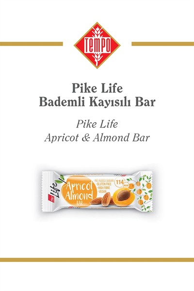 Kayısılı Bademli Bar 30 g x 12 Adet
