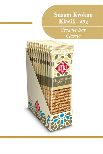 Klasik Susam Krokan 45 g x 12 Adet