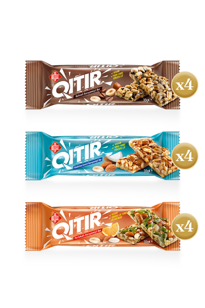 Qıtır Karma Kutu x 12 Adet (3 Çeşit)