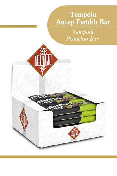 Tempolu Antep Fıstıklı Bar 30 g x 12 Adet
