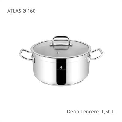 Sofram Atlas 16 cm Derin Tencere