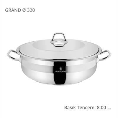 Sofram Grand 32 cm Basık Tencere