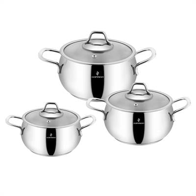 Sofram Luna 6 Parça Mini Tencere Seti