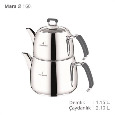 Sofram Mars Orta Boy Çaydanlık Takımı