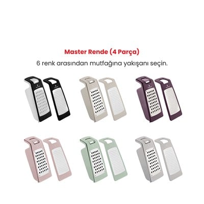 Sofram Master Gri Rende 4 Parça