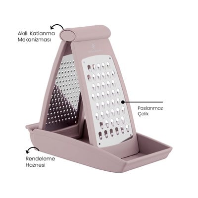 Sofram Smart Pembe Rende 2 Parça