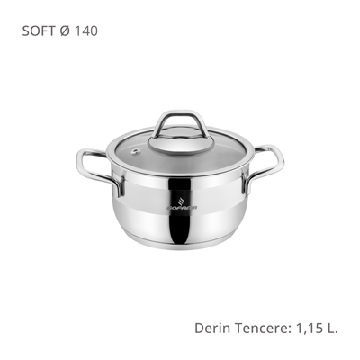 Sofram Soft 14 cm Derin Tencere