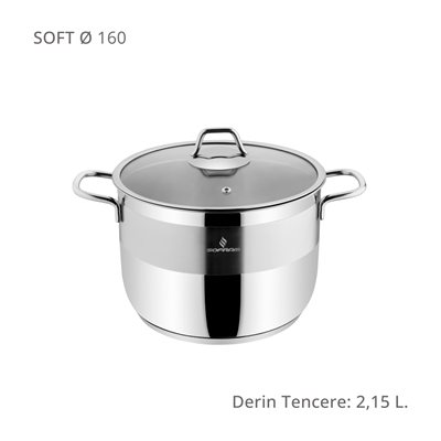 Sofram Soft 16 cm XL Derin Tencere