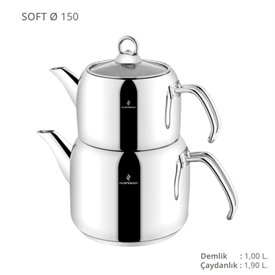 Sofram Soft Küçük Boy Çaydanlık Takımı