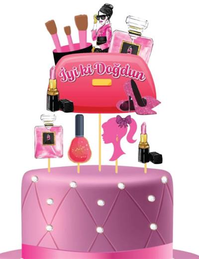 BARBİE PASTA SÜSÜ