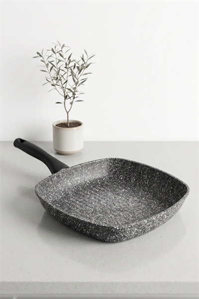 Taç Ultra Granit 28 Cm Kare Izgara Tava