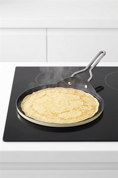 Taç Sera Feel Yanmaz Yapışmaz Seramik Krep Tavası 26 Cm / Beyaz